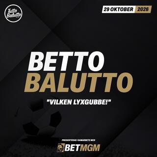 Betto Balutto - 29 oktober 2026