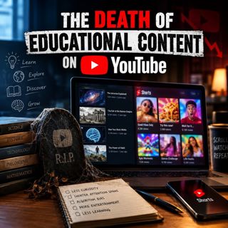 The Death of Educational Content on YouTube