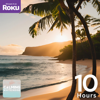 🌊 Relaxing Hawaii Sunrise | 10 Hours of Ocean Waves for Meditation