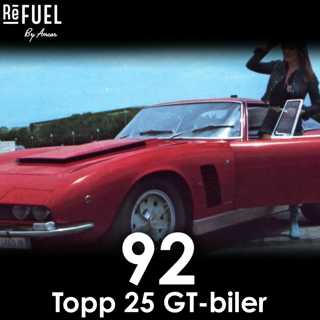 #92 - Topp 25 GT-biler