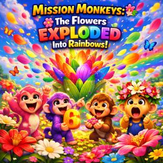 🌸💥 Mission Monkeys: The Flowers EXPLODED Into Rainbows