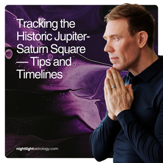 Tracking the Historic Jupiter-Saturn Square — Tips and Timelines