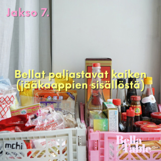 7. Bellat paljastavat kaiken (jääkaappien sisällöstä)