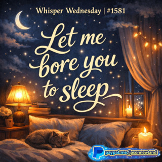 (Short Music) Whisper Wednesday #1581 Let me bore you to sleep Jason Newland 25th March 2026