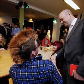 Publicservicepolitik och journalistlegend