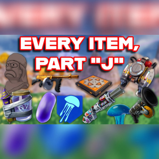 Ranking EVERY ITEM In FORTNITE ALPHABETICALLY (Part "J")