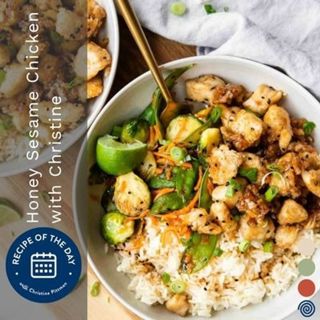 Honey Sesame Chicken with Christine McMichael