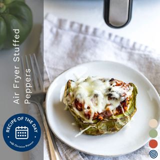 Air Fryer Stuffed Peppers