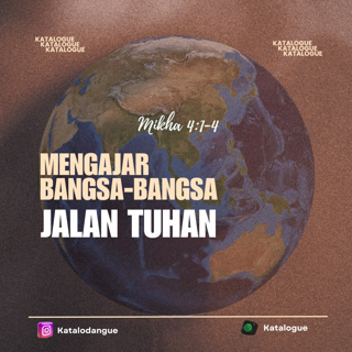 Mengajar Bangsa Bangsa Jalan Tuhan