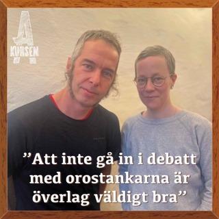 ”Att inte gå in i debatt med orostankarna är överlag väldigt bra” (Överkursen i oro med Erik Andersson och Tove Wahlund)