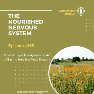 Ritu Satmya: The Ayurvedic Art of Easing Into the Next Season