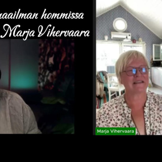 Henkimaailman hommissa. Vieraana meedio Marja Vihervaara.