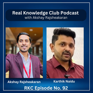 Building a SaaS Agency in India: A Step-by-Step Guide with Karthik Naidu | Real Knowledge Club Show : 92