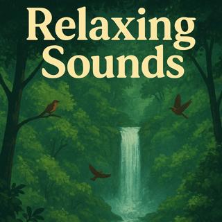 Relaxing Sounds – Distant Waterfall and Birds | Sleep, Study, Focus | (8 Hours)