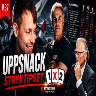 Uppsnack Stryktipset v37