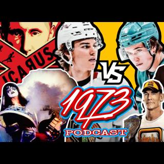 1973 Podcast Episode 145 – Icarus Review, Wrestling Rundown, NFL & College Football News, NHL Updates, 3 Tramps on the Grassy Knoll & Remembering Ace Frehley