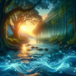 😴💧🎵 Dive into a Peaceful SLEEP Cradled by the Symphony of WATER and Soft MUSIC