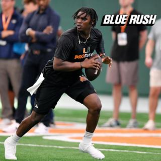 Breaking down Cam Ward's Pro Day | Blue Rush Live