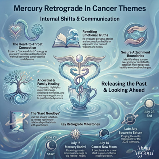 Mercury Retrograde in Cancer ~ Revisiting Self-Trust, Personal Needs, Aligning New Belief Systems