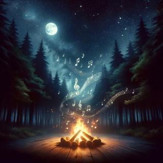 đŽđ„đ” Improved SLEEP with Soft MUSIC and the Sound of a CAMPFIRE