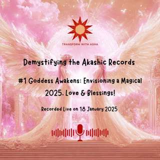 #1: Goddess Awakens: Envisioning a Magical 2025, Love & Blessings!