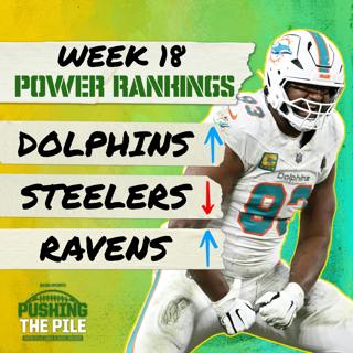 Week 18 Power Rankings: Dolphins, Ravens, Rams move up, Packers Steelers tumble w/Pete Prisco