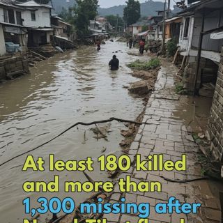 At least 180 killed and more than 1,300 missing after Nepal-Tibet floods