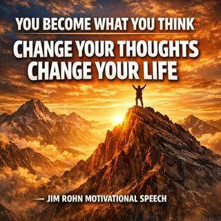 You Become What You Think: Change Your Life with Jim Rohn's Wisdom