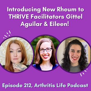 Introducing New Rheum to THRIVE Facilitators Gittel Aguilar & Eileen!