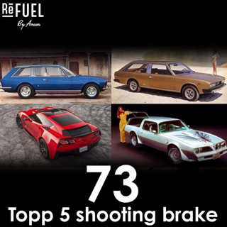 #73 - Topp 5 shooting brake