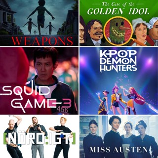 495. Den med Kpop Demon Hunters, Weapons, Miss Austen, Squid Game S3 och The Case of the Golden Idol
