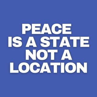 Where does peace actually live?