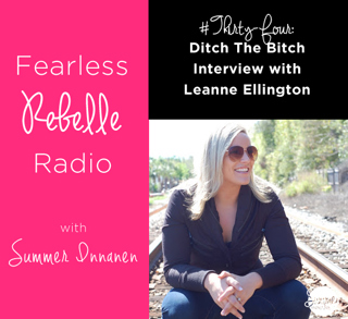 Ditch the B in your head - interview with Leanne Ellington