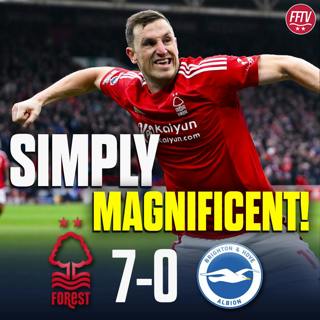 The Magnificent Seven! Nuno Masterclass Again! Nottingham Forest 7-0 Brighton Match Reaction
