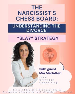 The Narcissist's Chess Board: Understanding THE DIVORCE "SLAY" Strategy