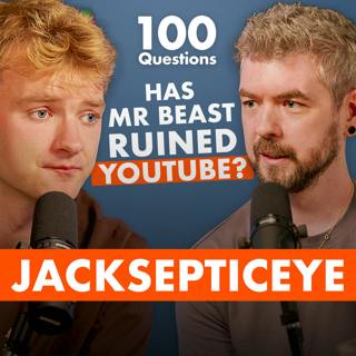 I asked Jacksepticeye 100 Questions about MrBeast, Bloodbourne Movie, AI, Grief, Burnout, YouTube and More