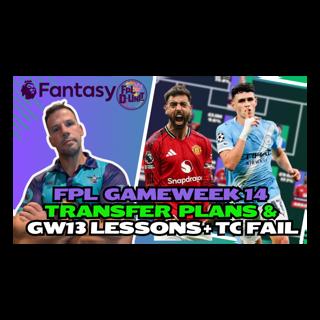 TC FLOP! 🚮💩🦨 BUT FODEN MAGIC🪄✨🧙 | FPL GW14 TRANSFER PLANS 🚨 | Fantasy Premier League Tips 2025/26