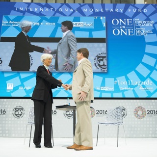 One-on-One with Christine Lagarde, Featuring Michael Lewis