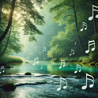 đŽđ§đ” The Sound of WATER and Soft MUSIC Soothe the MIND, Promoting Restful SLEEP