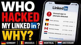 My LinkedIn Account Has Been Hacked by a Gang from Germany Belgium Amsterdam and Montreal WTH