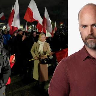 Protesterna som tystnat – och de som uppstått: Samuel Larsson, Warszawa