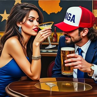 A Trump Voter and a Kamala Voter Walk Into a Bar…
