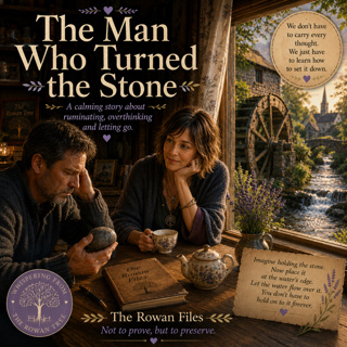 The Man Who Turned the Stone: A Calming Story for Overthinking, Rumination & Anxiety Relief