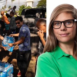 Värmen och kärleken mitt i katastrofen: Maria Ridderstedt, San Francisco