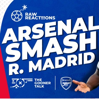 REAL MADRID 1-2 (1-5) ARSENAL | Match Reaction, Dream Result, Saka, Kiwior, Rice and More | Champions League