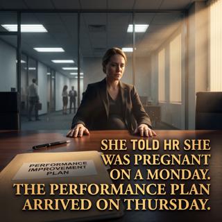 She Told HR She Was Pregnant on Monday. The Performance Plan Had a Monday File Date.