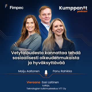 Vetytaloudesta kannattaa tehdä sosiaalisesti oikeudenmukaista ja hyväksyttävää