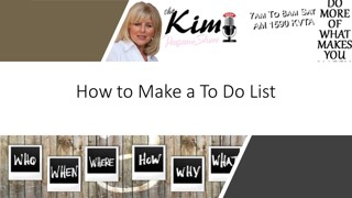How to Make a To Do List