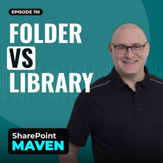 Folder vs. Library in SharePoint Online