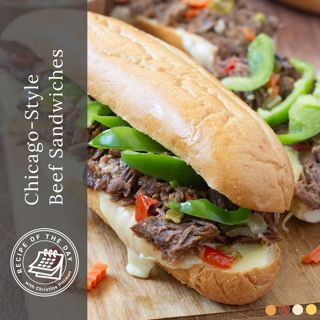 Chicago-Style Beef Sandwiches